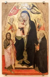 Madonna mit Kind zwischen den Heiligen Johannes dem Täufer